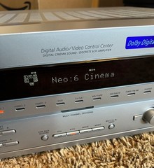 Sony STR-DE895 6.1 Channel Home Theater Surround Sound Receiver Silver Tested