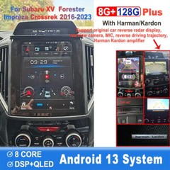 9.7″ Android Car Radio Stereo for Subaru Forester Crossrek Impreza 2016 – 2023