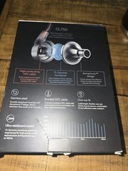 RHA CL750 In-Ear Monitors 150 Ohm, Audiophile Grade, Hi-Res Audio Certified