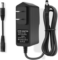 9V DC 1A Power Adapter Supply, AC/DC Adapter 100-240V 50-60Hz to 9 Volt 1000m…