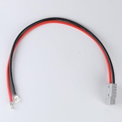 2Pcs 8AWG Cable with 50A Connector for Battery, M8 Terminal, Pack 1.64 FT