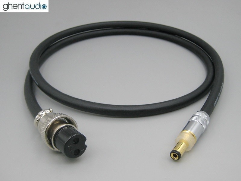 DC22 — Oyaide DC plug to Aviation GX16-2 Plug Canare 4S6 DC Interconnect Cable
