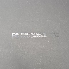 Amazon OX91KB DVR Hard Drive Recorder 1080p Black Ethernet USB 16:9 Untested