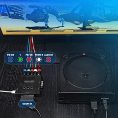 RGBS VGA to YPBPR Converter SCART to YPBPR For 480i 480p 576i 576p 720p 1080i