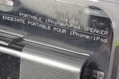 NEW – ONN ON9150V2 Portable Speaker AC or battery powered made for iPhone iPod