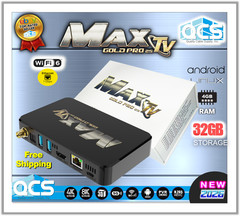 MaxTV Gold PRO 25 Max TV 4K Quad Core 64 Bit 2025-2026