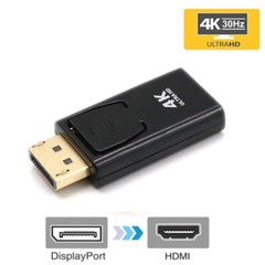 LOT 100 x DisplayPort DP Male to HDMI Female Converter Adapter Plug 4K 1080P