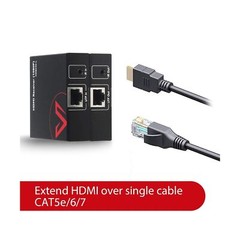AV Access HDMI Extender Over Cat5e/6a/7 up to 1080P@60Hz 164ft/50m with IR Re…