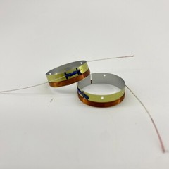 2- 20.4mm Voice Coil For Focal Tweeter T120, T121, T120FC, T120K 8Ω Alu Former