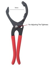 Oil Filter Wrench, 10″ Small Adjustable Oil Filter Pliers, Multifunction Oil Fil