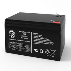 Fisher-Price Power Wheels Ford F-150 Raptor DMM94 12V 12Ah Replacement Battery
