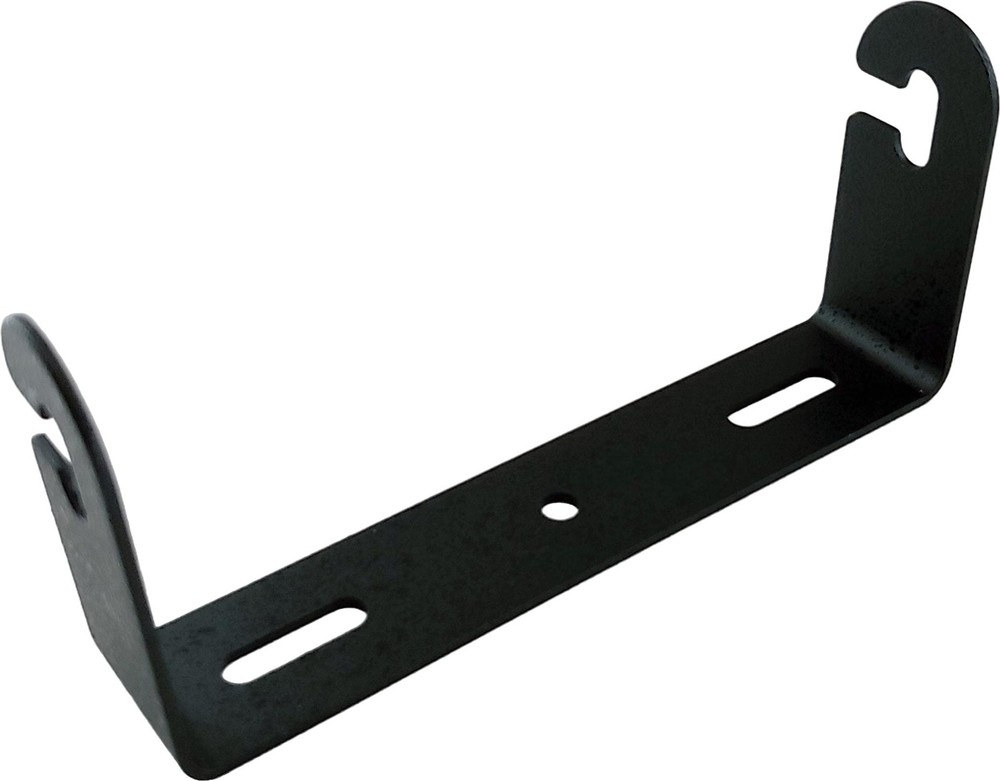 Workman C19B Mounting Bracket for Small Cobra Midland and Uniden CB Radio -Black