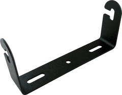 Workman C19B Mounting Bracket for Small Cobra Midland and Uniden CB Radio -Black