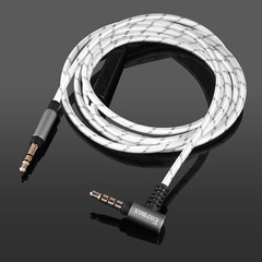 Replace Audio nylon Cable with Mic For SONY MDR-NC60/NC50/NC200D/NC500D/SBH60