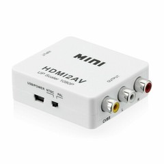 HDMI2AV Mini Converter HDMI To AV Adapter HDMI to RCA 1080P HD Video Audio