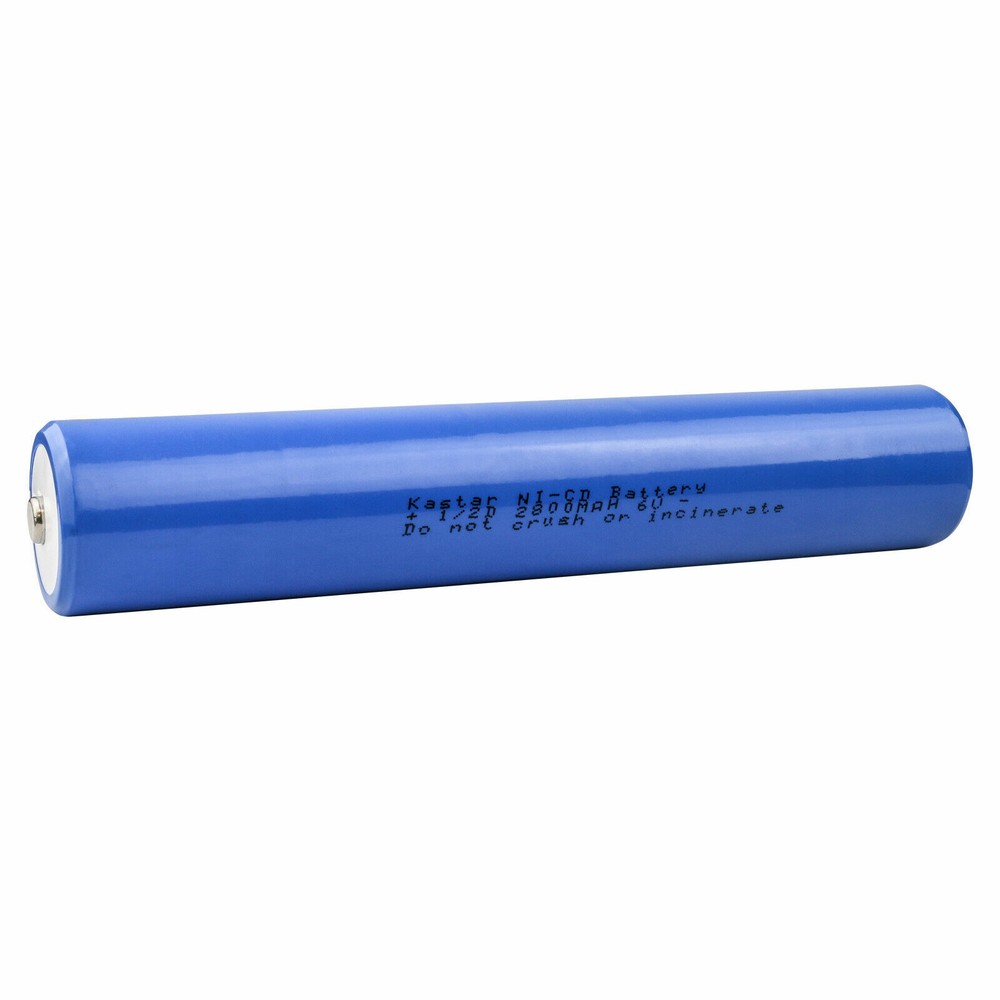 Rechargeable 1/2D 6V Battery for Maglite LED Flashlight 108-000-817 108-817