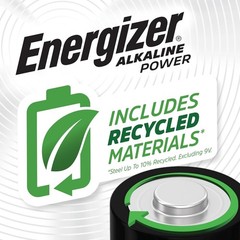 Alkaline D Batteries Pack of 12 Long Lasting Power for Household Use