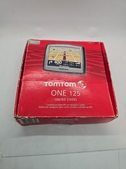 TomTom One 125 (United States) Portable GPS Car Navigation System, 3’5” SCREEN