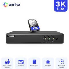 ANNKE 4K/3K/5MP 16CH/32CH Digital Video Recorder 5in1 DVR for Security Camera