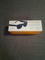 Wear iQ Wireless Smart Sunglass Bluetooth UV400 Polarized Lens Black Matte NIB
