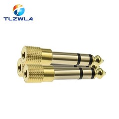 TRS Stereo Audio Headphone Adapter 6.35mm 1/4″ Female to 3.5mm 1/8″ Male Jack