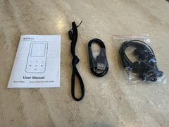 Agptek A19X/A19PL/A19N/A17X/A19S Black MP3 Player Bluetooth , FM Radio, Recorder