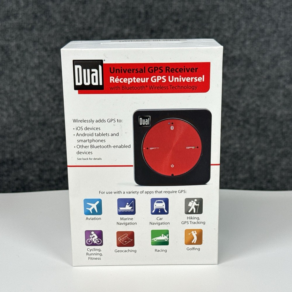 Bluetooth GPS Receiver iOS Android Compatible Pre-owned