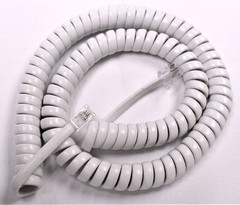 AT&T Phone Handset Cord 146 500 2500 554 2554 702 2702 950 959 Bright White 12Ft