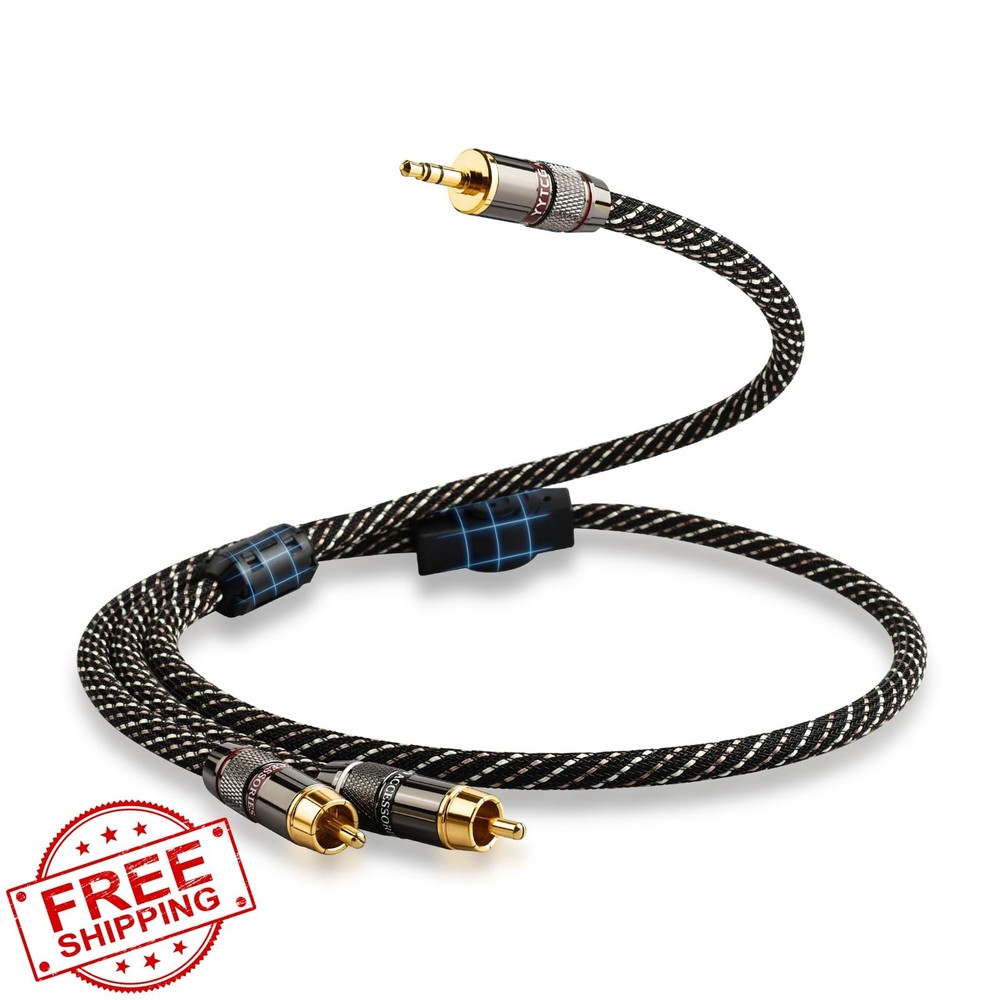 YYTCG RCA to 3.5mm Audio Cable 4.92ft