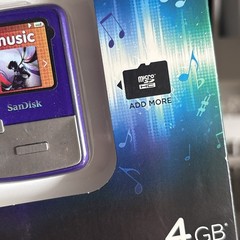 RARE SanDisk Sansa Clip Zip Primetime Purple 💜 (4 GB) Digital Media Player