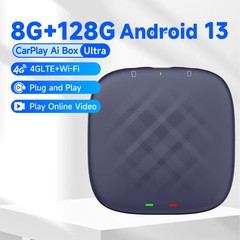 Carlinkit 8+128GB Android 13 Wireless Carplay Android Auto Multimedia Player Box
