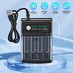 Charger for AA AAA 3000mAh Rechargeable Alkaline Batteries 1.5V Smart Charger US