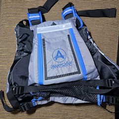 Awesafe Adult Watersport Universal Life Vest Adult X-Small/Small, Blue NEW