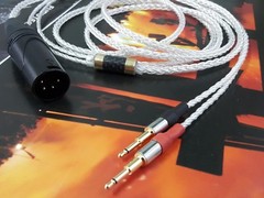4Pin XLR Cable occ silver For oppo pm-1 pm-2 HD700 MDR-Z1R Z7 jvc sw01 sw02