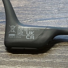 Shokz OpenRun Pro Premium Bone Conduction Open-Ear Sport Headphones S810-ST-BK-U