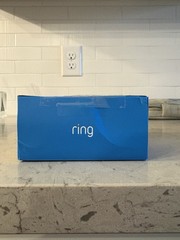 Ring Video Doorbell Wired + Chime Bundle 1080p HD Security Camera