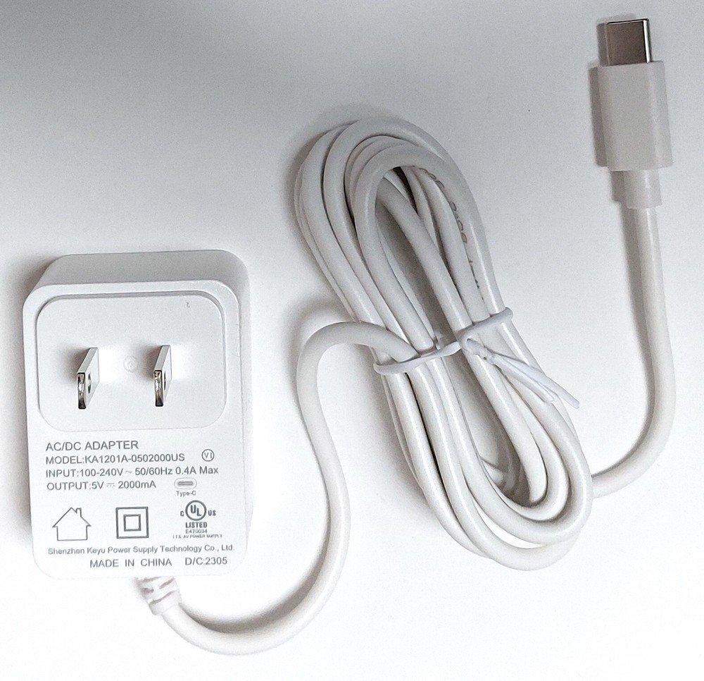 NEW 5V 2A 12W Type-C Keyu KA1201A-0502000US Power Adapter/Charger