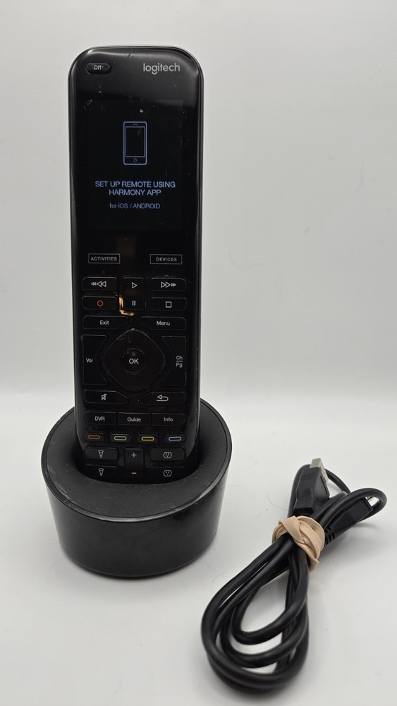 Logitech N-R0010 Harmony Elite Universal Remote Control & Charging Dock NO HUB