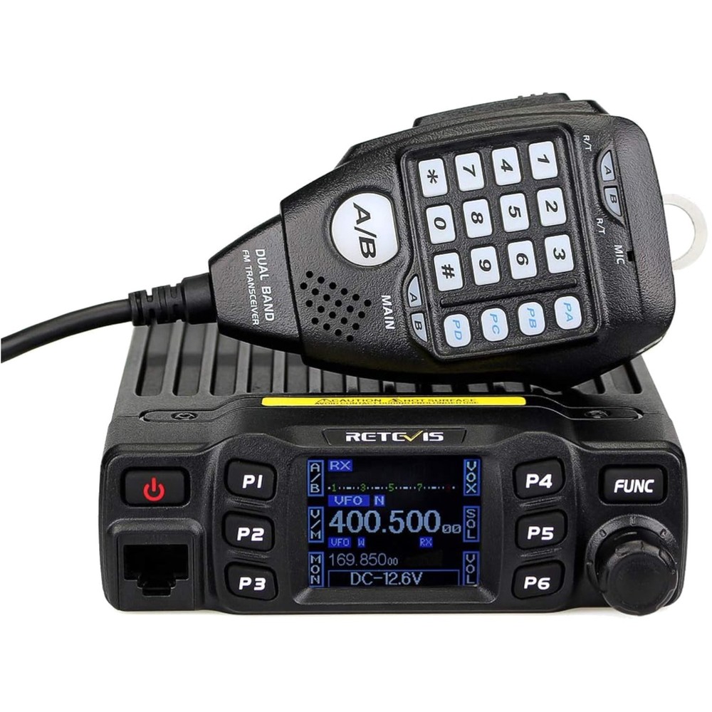 All-In-One RT95 Mobile Transceiver – 180° Rotatable LCD & Easy Setup Included