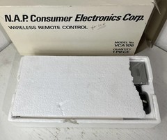 N.A.P Consumer Electronics Wireless Remote Control Unit VCA 106 VSQS 0071 NOS