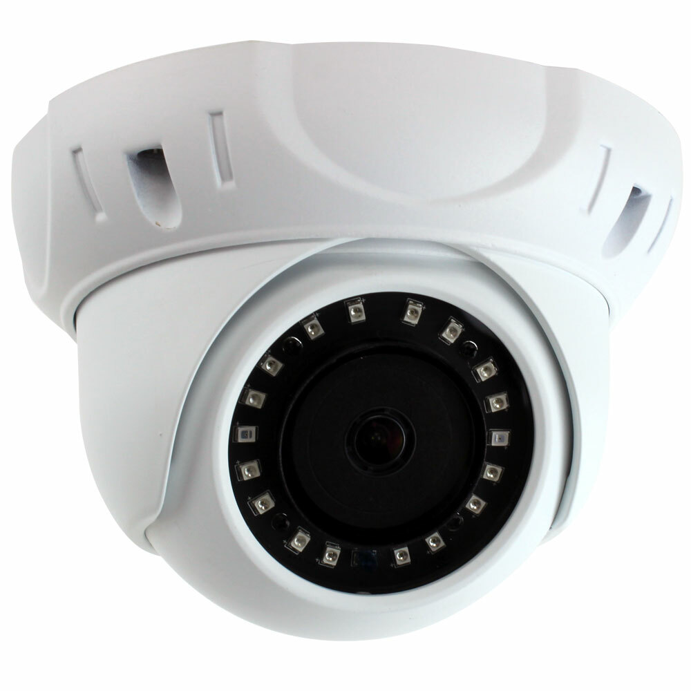 GW 8MP Ultra HD 4K (3840 x 2160) Wide Angle IP PoE IP Dome PoE Security Camera