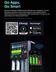 MC5000 Cylindrical Battery Charger and Analyzer Li-ion, Li-ion HV, LiFePO4, NiMH