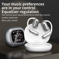 TWS Earbuds 40Hr LCD Touch Screen Noise Cancelling Bluetooth 5.4 Wireless IPX7