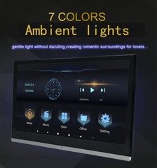 13.3in Car Headrest Monitor Bluetooth WIFI For Rear Seat Entertainment System