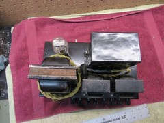 Vintage Home Brew Amplifier Power Supply Homemade