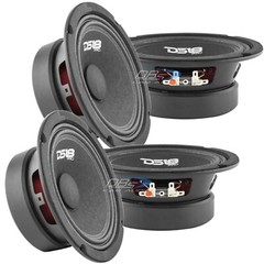 4x DS18 PRO-GM6 6.5″ Midrange Loudspeakers 1920W 8 ohm Car Speakers Mid Range