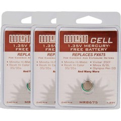 3 Pack Wein Cell PX675 Zinc Air 1.35V Battery