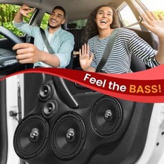 Pyle 5in. 400W High Performance Mid-Range Woofer Driver