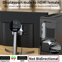 4K Display Port to HDMI Male Female Adapter Converter DisplayPort DP to HDMI