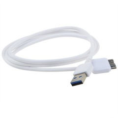 White USB 3.0 Cable For Seagate SRD0SD1 SRDOSD1 PN: 1DXAP4-500 4 TB Backup Plus